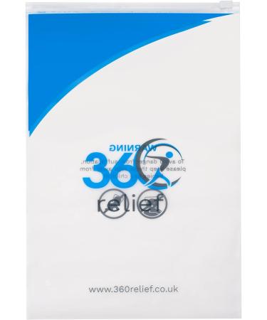 360 RELIEF Compression Calf Sleeves for Men and Women | Shin Splints, Muscle Cramps, Running, Hiking, Marathon | M L XL, Blue - 1 Pair - Buy Online on GoSupps.com