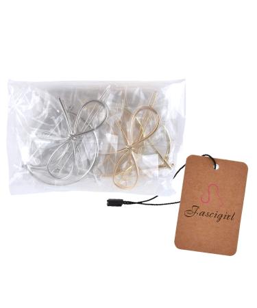 Fascigirl 8 Pcs Hair Clip Set for Women - Moon Triangle Circle Butterfly Barrettes and Pins for Girls - Stylish Hair Accessories - Buy Online on GoSupps.com