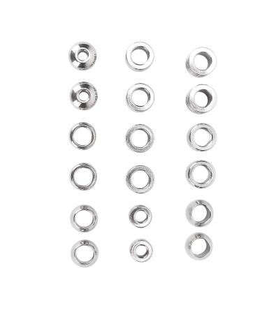 Viking Hair Pearls | 18 Premium Stainless Steel Dread Accessories for Stylish Hair - Buy Online on GoSupps.com