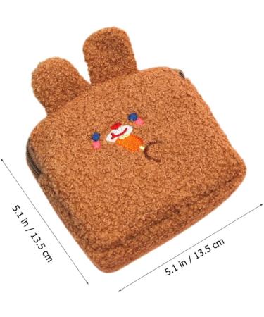 Solustre 10 Pcs Plush Wallet Set for Girls - Menstrual Performance Coin Bags & High Capacity Cosmetic Organizers - Buy Online on GoSupps.com