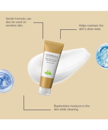 Hengxuan Centella Asiatica Gentle Foaming Facial Cleanser Moisturizing and Soothing Cleanser NonDrying pH Balanced Formula for Sensitive Skin Deep Cleansing of Pores 1 - Buy Online on GoSupps.com