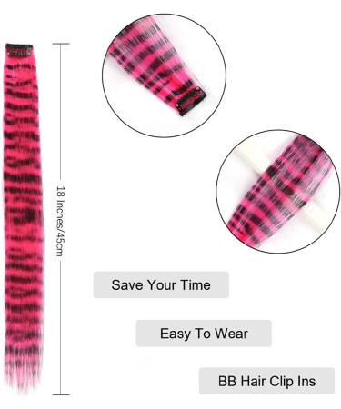 Feather Hair Extensions 18 Inch Colored Synthetic Hair Feather Colorful False Hair Extension Mixed Color Straight Hair Pieces for Women Girls (Color : SM77-10 Size : 18inches) 18inches SM77-10 - Buy Online on GoSupps.com