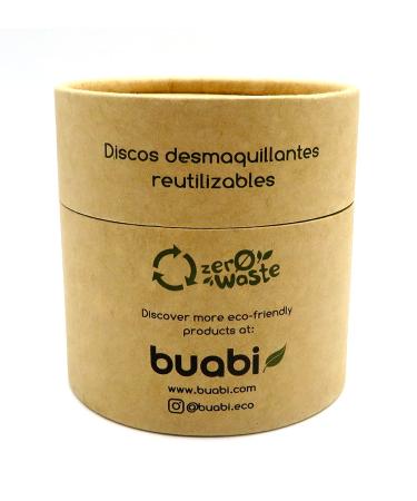 Eco-Friendly Reusable Makeup Remover Pads | 10 Bamboo Pads + 2 Large Wipes + Laundry Bag - Soft Washable & Sustainable - Buy Online on GoSupps.com