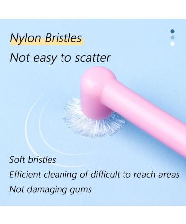4-Pack Orthodontic Toothbrushes for Braces - Soft Brush Heads for Gentle Cleaning - Buy Online on GoSupps.com