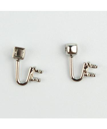 SBTRKT 100pcs Eyeglass Nose Pad Arms | Stainless Steel Repair Parts for Eyewear | 50 Pairs - Buy Online on GoSupps.com