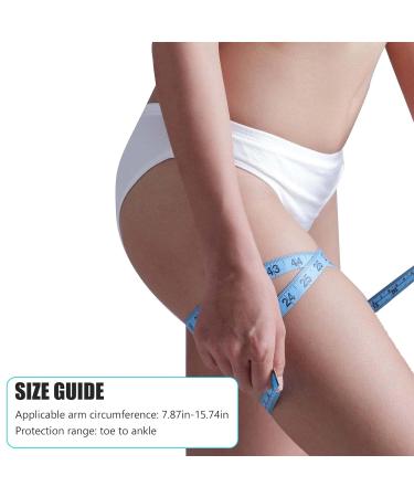 Vaileal Waterproof Leg Cover for Shower - Adult Shower Leg Protector for Bandages & Plasters - Buy Online on GoSupps.com