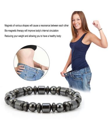 Unisex Magnetic Hard Band Bracelet - Stylish Weight Loss & Health Benefits | Perfect Gift for Parents & Friends - Buy Online on GoSupps.com
