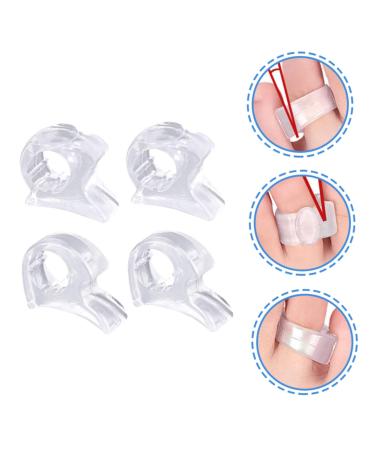 FRCOLOR 4 Pairs Gel Toe Separators for Men - Toe Spacers & Bunion Sleeves for Foot Comfort and Support - Buy Online on GoSupps.com