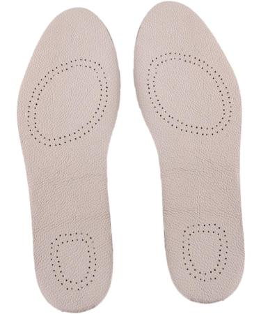 Buy Thin Leather Sports Insoles - Arch Supports for Plantar Fasciitis - Odor-Resistant & Comfortable - 25.3cm Full Pad - Buy Online on GoSupps.com