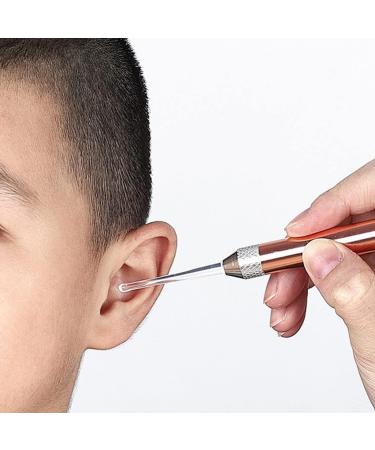 Flashlight Earpick Baby Ear Cleaner Endoscope Penlight Spoon Ear Cleaning Ear Curette Light Spoon for Adults Elderly Ear Wax Removal Tool Ear Cleaner with led Light for Kids for Ear Cleaning - Buy Online on GoSupps.com