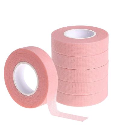 10 Rolls Adhesive Fabric Eyelash Tape Breathable Lash Extension Tape Under Eye Tape Lash Grafting Sticker Individual Eye Lashes Tools