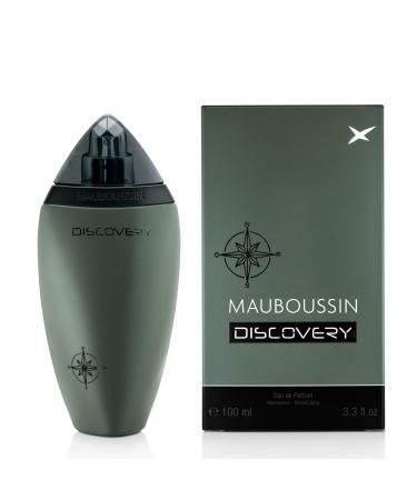 Mauboussin - Discovery 100ml (3.3 Fl Oz) - Eau de Parfum for Men - Woody Aromatic & Citrus Scents