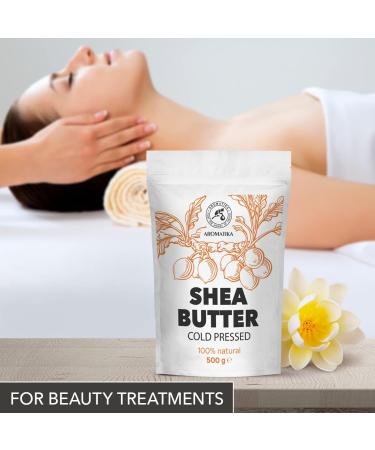 Beurre de Karit 500g - Butyrospermum Parkii Butter - Afrique - Ghana - Pur Beurre de Shea - Huile de Shea - Bon avec L'Huile Essentielle pour Beaut - Massage - Soin du Corps 500 g (Lot de 1) - Buy Online on GoSupps.com