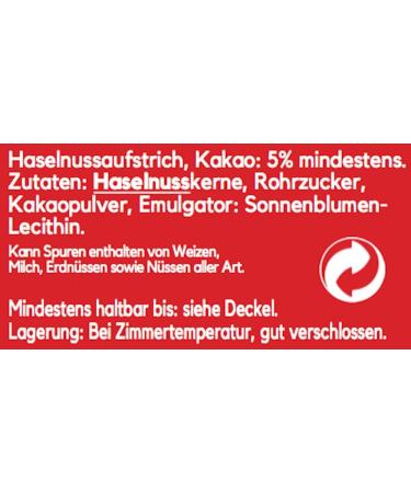 Seitenbacher I S Ãkram | Chocolate Hazelnut Spread | 52% Hazelnuts I Without Palm Oil I Vegan I Pack of 6 6 x 200 g - Buy Online on GoSupps.com