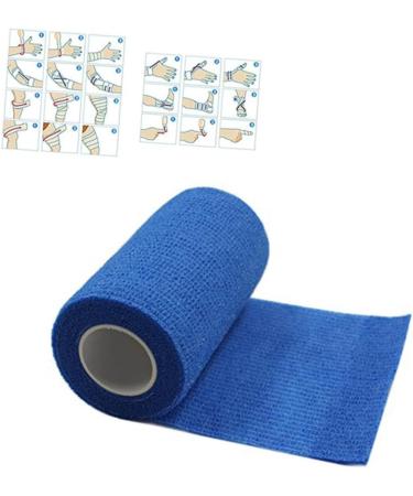 FRCOLOR Elastic Cohesive Colored Tape | Breathable Self-Adhesive Medical Gauze Tape | First Aid Protective Gear | Green Medium - Buy Online on GoSupps.com