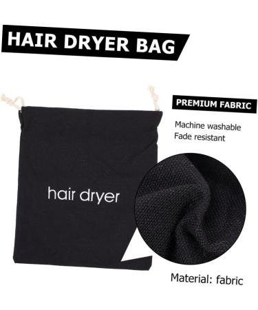 Beatifufu 2pcs Hair Dryer Storage Bag Creative Storage Bag Drawstring Storage Bag Cotton Makeup Bag Fabric - Buy Online on GoSupps.com