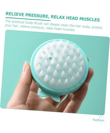 Ultechnovo 6 STK Massage Shampoo Comb - Soft Scalp Cleaner & Hair Washer Brush for Kids - TPE Head Massager for Ultimate Hair Care - Buy Online on GoSupps.com