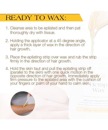 GiGi Hemp Wax Microwave 7.6 oz - Fast & Easy Hair Removal at Home - Buy Online on GoSupps.com