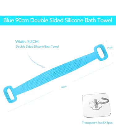 Silicone Back Scrubber for Shower | Back Brush & Massage Shower Scrub for Exfoliation - Buy Online on GoSupps.com