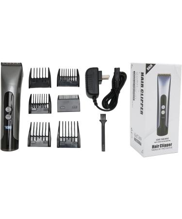 Professional Cordless Hair Clippers for Men - Adjustable LCD Display & Beard Grooming Kit | Ideal for Home & Salon Use - Buy Online on GoSupps.com