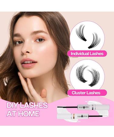 U&A ROYAL Lash Bond & Seal - Strong Hold Cluster Lash Glue for DIY Extensions | Waterproof Long-Lasting 48-72 Hours (10ml - Buy Online on GoSupps.com