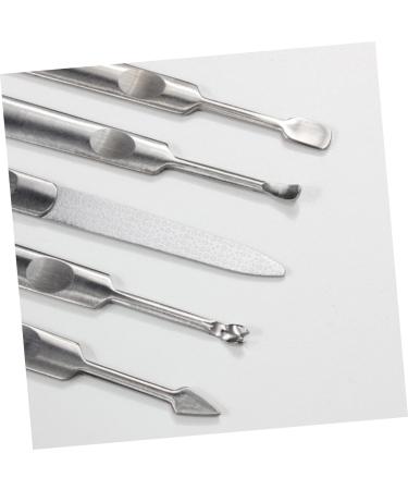 Beavorty Cuticle Pusher Nail Cleaner Trimmer Manicure Set For Removing Dead Skin Cells Medium As Shown - Buy Online on GoSupps.com