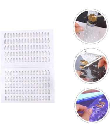 POPETPOP 3 Pcs Nail Color Book Nail Nail Samples Book Manicure Color Display Nail Polish Color Display Colour Chart Nail Gel Nail Color Sample Book White Manicure Tools Abs Acrylic - Buy Online on GoSupps.com