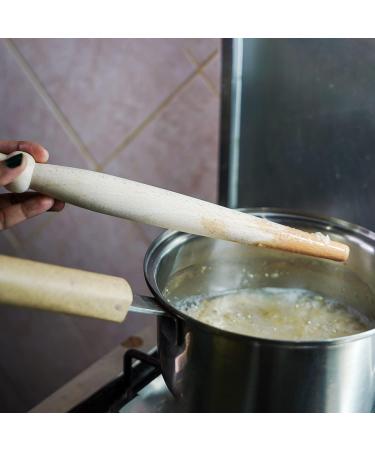 Scottish Porridge Spurtle - 29 cm Wooden Stirrer with Thistle Detail - Buy Online on GoSupps.com