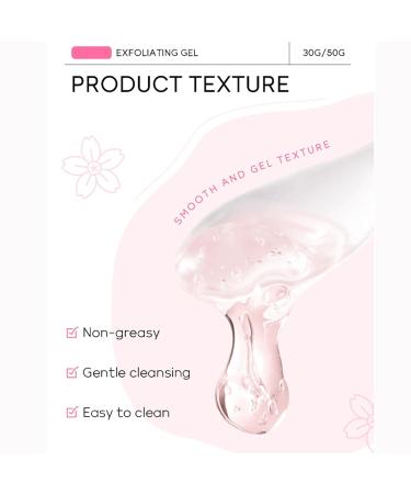 Purifying Exfoliating Gel Exfoliating Face Scrub Gentle Body Scrubber Moisturizing Gels Deep Cleansing Moisturizing Facial Scrub For All Skin Types (1PC) - Buy Online on GoSupps.com