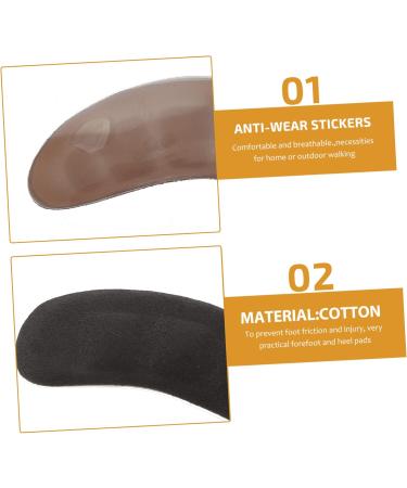 FOMIYES 6 Pairs Anti-Wear Stickers for High Heels | Comfortable Heel Cushions & Inserts for Clear Heels - Shop Now - Buy Online on GoSupps.com