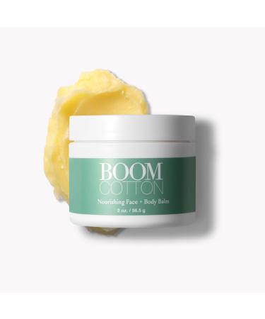 BOOM! by Cindy Joseph Boom Cotton- Shine Control Moisturizer- Organic Cruelty-Free Natural All-Day Facial Moisturizer for Mature and Sensitive Skin 2 oz