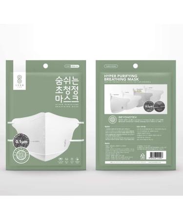 SOOM LAB Hyper Purifying Disposable Face Mask - Pack of 10 (White) - Buy Online on GoSupps.com
