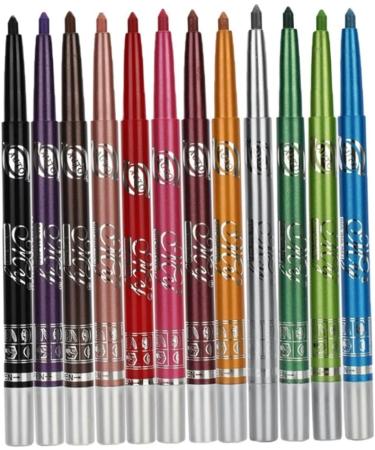 Beavorty 24 pcs eyeshadow stick eyeliner pencil for waterline pencil eyeshadow stick eyeshadow pen eye 1 count (Pack of 1) As Shownx2pcs - Buy Online on GoSupps.com