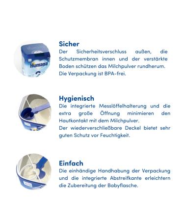 Humana Probalance Follow-Up Milk 2 (4 x 750g) - Ideal Baby Food After 6 Months - International Shipping Available - Buy Online on GoSupps.com