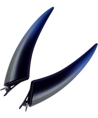 Devil Horns Hair Clips | Devil Horns Costume | Halloween Cosplay Costume Headwear Accessories Gothic Devil Horns Hairpin Gothic Scary Horns Cosplay Purple - Buy Online on GoSupps.com