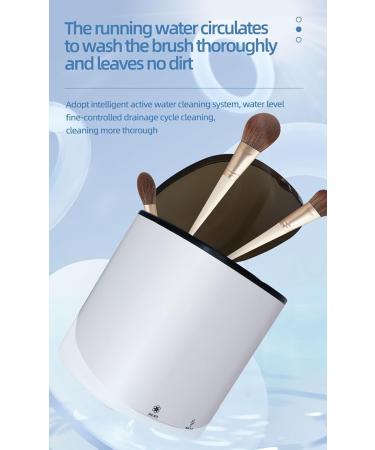 Electric Makeup Brush Cleaner | Auto-Cleaning Spinner for All Brush Sizes | Cleans & Dries Makeup Brushes Fast - Buy Online on GoSupps.com