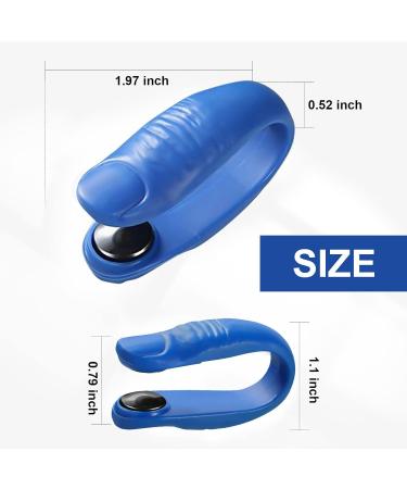 Magnetic Lymphatic Drainage Migraine Relief Acupressure Kit (2-Pack) - Blue - Buy Online on GoSupps.com