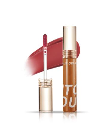 INTO YOU Lip Gloss Lip Stain Long Lasting Lip Tint Lip Plumper Gloss Glitter Lip Gloss Liquid Lipstick Lip Oil Vivid Color Smudge-Proof Lightweight Naturally Moisturizing (G05) LIP-G05