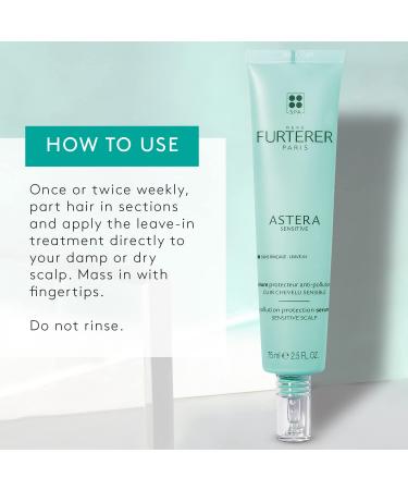 Rene Furterer ASTERA SENSITIVE Serum - Pollution Protection for Sensitive Scalps | Paraben & Silicone-Free | 2.5 fl. oz - Buy Online on GoSupps.com