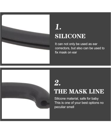 Newborn Ear Correctors - 6 Pairs Auricle Valgus Correction Supports for Orthopedic Care | Black Ear Aesthetic Accessories - Buy Online on GoSupps.com