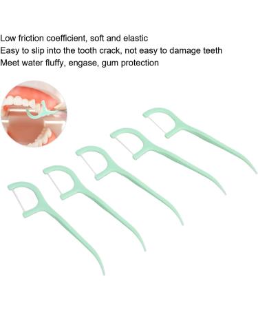 High-Strength Dental Floss Picks - Portable Case Thin Thread for Plaque Removal & Tooth Cleaning - Ideal for Travel - Buy Online on GoSupps.com