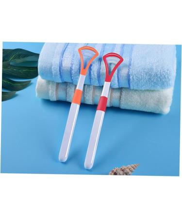 Gatuida Tongue Cleaning Tool - Effective Tongue Scraper & Brush for Adults | International Shipping - Buy Online on GoSupps.com