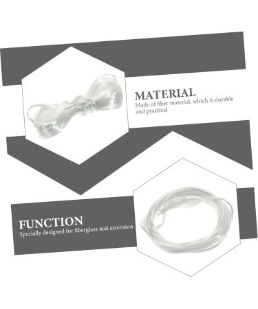 Housoutil 1 Nail Art Extension Fiber Tips Fiberglass Nail Kit Nail Extension Fiber Glassine Fale Nails Long False Nails Fiber Nails Fiberglass Nails Glases Manicure Fiber Square Extender - Buy Online on GoSupps.com