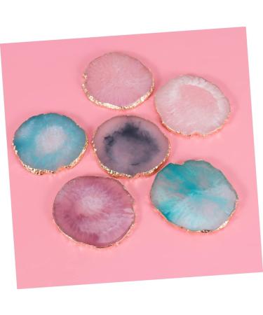  Mikinona Mikinona Cosmetic Mixing Palette Eyeshadow Palette Makeup Palette Resin Coaster Resin Tray Paint Holder Round Purple Tray Nail Frame - Buy Online on GoSupps.com