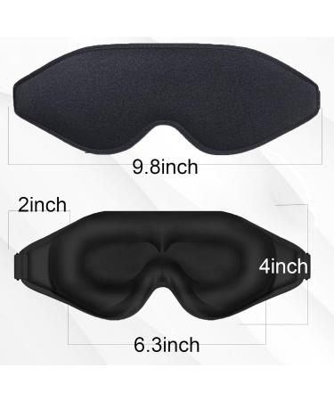 Eye Mask for Lash Extensions - 3D Contoured Sleep Mask with Zero Eye Pressure - Buy Online on GoSupps.com