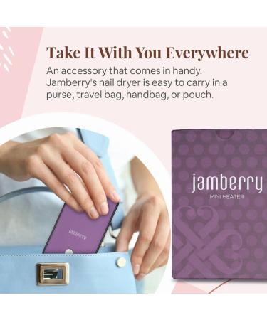 Jamberry Home Manicure Small Purple Nail Wraps - Easy DIY Nail Art - Buy Online on GoSupps.com