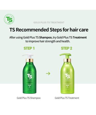 Buy Gold Plus TS Treatment - Anti-Hair Loss for Damaged Hair (16.9 Fl Oz) | Effective Hair Loss Care for Men & Women - Buy Online on GoSupps.com