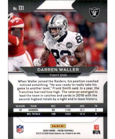 2020 Panini Prizm #131 Darren Waller Las Vegas Raiders NFL Football Trading Card - Buy Online on GoSupps.com