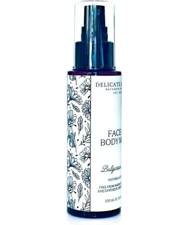 Bulgarian Damask Rose Floral Water Mist Spray - Hydrating Face Hair & Body Essence - 3.4 fl oz | International Shipping - Buy Online on GoSupps.com