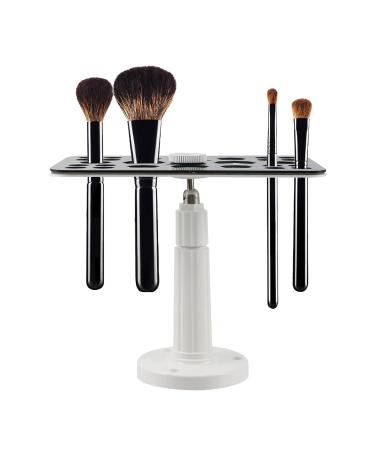MY MIRONEY Black & White Makeup Brush Drying Rack | 26 Holes Makeup Brush Holder & Dryer Stand - International Shipping Available - Buy Online on GoSupps.com